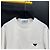 Prada Kurzarm-T-Shirt mit Tasche und Triangle-Logo Weiß - Ansicht 5