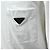 Prada Kurzarm-T-Shirt mit Tasche und Triangle-Logo Weiß - Ansicht 6