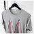 Moncler Logo Kurzarm-T-Shirt Grau Braun - Ansicht 4