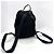 Prada Triangle Logo Nylon Tessuto Backpack Black - view 4