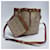 Dior Borsa a tracolla a secchiello Honeycomb Marrone - vista 3