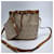 Dior Borsa a tracolla a secchiello Honeycomb Marrone - vista 4