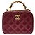 Chanel Top con manico Cosmetic Patent Interior Chip Version Nero