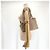 Chanel Caviar Square Schultertasche Braun - Ansicht 2