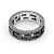 Gucci Anello quadrato in argento unisex con incisione: - vista 5