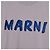 Marni T-shirt court à manches courtes avec logo pour femme Argenté - vue 7
