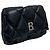 Balenciaga Clutch trapuntata Touch Puppy Nero - vista 2