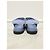 Louis Vuitton Sandali piatti in denim con velcro Monogram Paseo Blu - vista 6