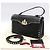 Valentino Piccola borsa a tracolla con manico singolo in pelle nera e Rockstud dorati Nero - vista 2