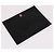 Thom Browne Clutch XL a tre strisce nera placcata oro Nero - vista 7