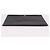Thom Browne Clutch XL a tre strisce nera placcata oro Nero - vista 8