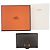 Hermès Bearn Wallet Gray Stamp Braun