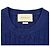Gucci Web Strickjacke aus Kaschmir mit Zopfmuster Blau - Ansicht 4
