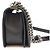 Chanel Borsa Boy Medium Caviar Chevron Black Series Nero - vista 10