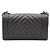 Chanel Borsa Boy Medium Caviar Chevron Black Series Nero - vista 8