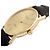 Rolex Reloj Cellini Small de cuero oval para mujer, Oro, Manual Negro - vista 10