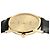 Rolex Reloj Cellini Small de cuero oval para mujer, Oro, Manual Negro - vista 12
