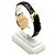 Rolex Reloj Cellini Small de cuero oval para mujer, Oro, Manual Negro - vista 5