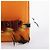 Jimmy Choo Clutch in pelle con nastro arancione - vista 4