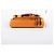 Jimmy Choo Clutch in pelle con nastro arancione - vista 8