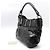 Burberry Borsa a tracolla in vernice nera Nero - vista 2