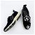Fendi Slip-on con fiori perline nero - vista 7