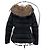 Moncler Boed Fox Fur Women's Down Jacket Black - view 4