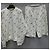 Gucci Stripe Interlocking Crystal Sweatshirt Silvery - view 2
