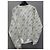 Gucci Stripe Interlocking Crystal Sweatshirt Silvery - view 8