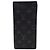 Louis Vuitton Monogram Eclipse Brazza Wallet Long Wallet Black