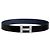Hermès Constance Reversible Buckle Leather Strap Belt Blue - view 4