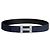 Hermès Constance Reversible Buckle Leather Strap Belt Blue - view 5