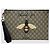 Gucci Clutch GG Supreme Bee Multicolore - vista 2