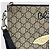 Gucci Clutch GG Supreme Bee Multicolore - vista 4