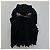 Balenciaga Distressed Strick-Hoodie Political Campaign Silber - Ansicht 5