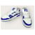 Louis Vuitton Sneakers Trainer Monogram LV blu - vista 3