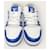 Louis Vuitton Sneakers Trainer Monogram LV blu - vista 6