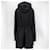 Prada Giacca a vento lunga in Re-Nylon con logo Triangle Nero - vista 6