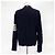 Thom Browne Diagonal Aran Zopfstrick-Cardigan Navy Blau - Ansicht 8