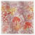 Hermès Sciarpa Le Jardin des Peintres Rosso - vista 4