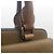 Burberry Bolsa de Ombro House Check Grain Small Banner Marrom - vista 7