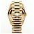 Rolex Orologio Day-Date in oro da uomo con diamanti originali e nuova fibbia D'oro - vista 9