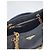 Tote Prada Bolsa de ombro acolchoada em Re-Nylon com corrente Preto - vista 14