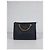 Tote Prada Bolsa de ombro acolchoada em Re-Nylon com corrente Preto - vista 3
