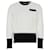 Thom Browne Three-Stripes Strick mit Tasche Weiß  - Ansicht 1