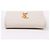 Saint Laurent Portafoglio bianco da donna YSL con finiture dorate - vista 6