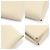 Hermès Tarjetero compacto Calvi Duo en piel de becerro Epsom plata Blanco - vista 6
