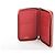 Valentino Red Leather Rockstud Zip Wallet - view 13