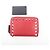 Valentino Red Leather Rockstud Zip Wallet - view 14