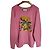 Gucci Rosa Sweatshirt mit Teddybär-Stickerei XS Pink